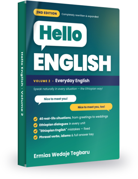 Cover of Hello English, volume 2